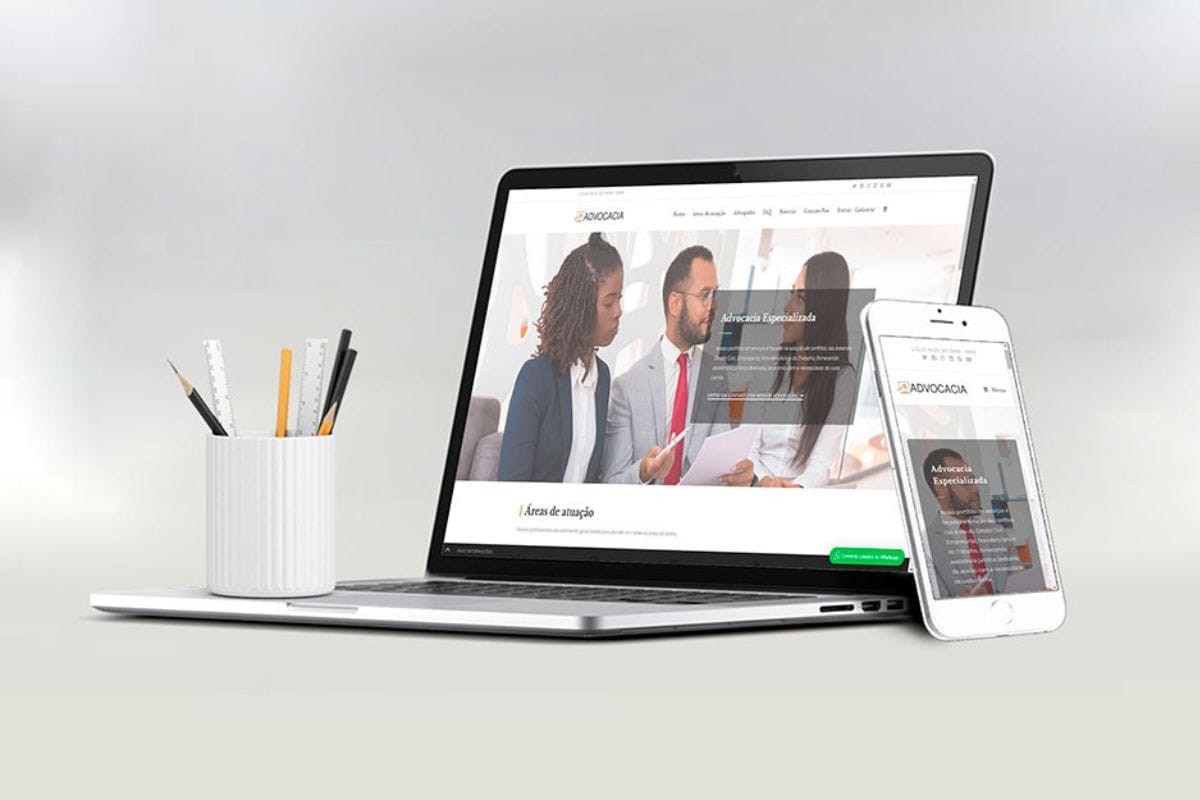 site profissional advocacia